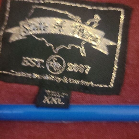 STATE OF MINE Men's XXL Pennsylvania Burgandy Seeatshirt - Picture 3 of 5